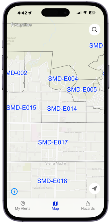 Genasys Protect App on Mobile Phone