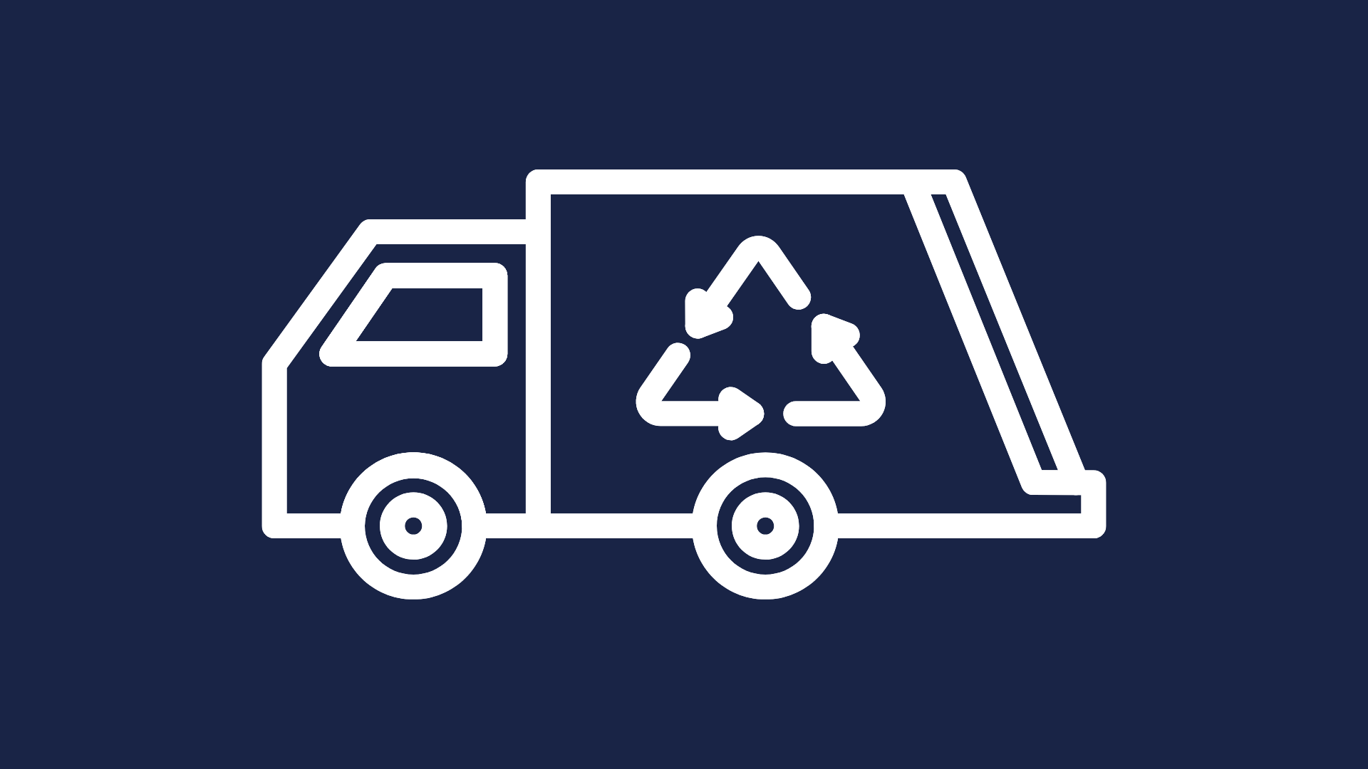 Trash and Recycling Icon
